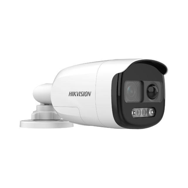 2MP ColorVu PIR Siren Audio Fixed Bullet Camera | DS-2CE12DF3T-PIRXOS