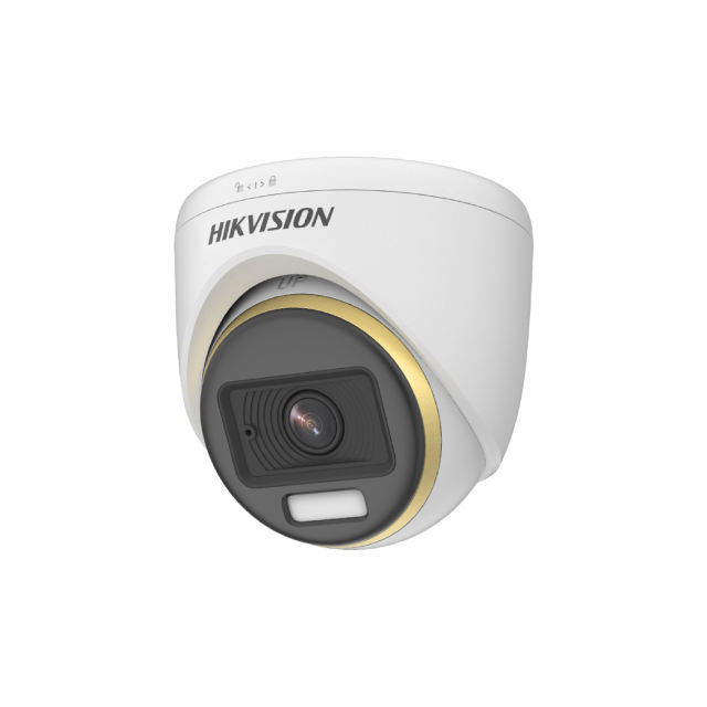 2MP ColorVu Indoor Audio Fixed Turret Camera  | DS-2CE70DF3T-PFS