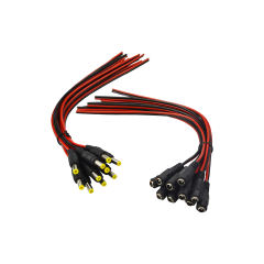 Male Power Plug connector / Female Power Plug Connector (With cable)