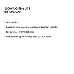 1000VA Offline UPS | DS-UPS1000