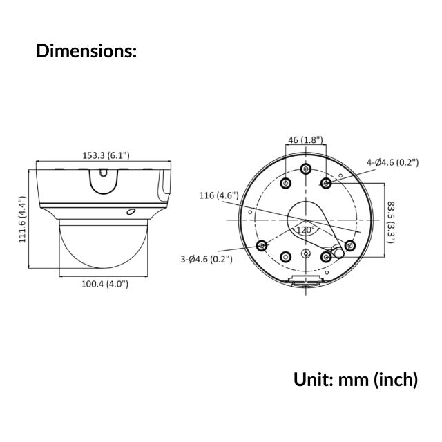 8MP AcuSense Motorized Varifocal Dome Network Camera | DS-2CD2783G2-IZS
