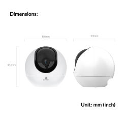 Smart Home Wi-Fi Camera | H6 3K
