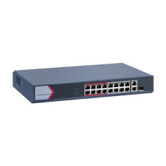 16 Port Fast Ethernet Smart POE Switch | DS-3E1318P-EI/M