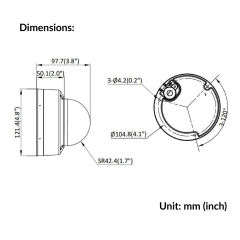 4MP Smart Hybrid Light Fixed Dome Network Camera | DS-2CD1143G2-LIU