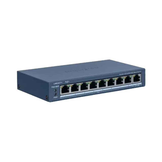 8 Port Fast Ethernet Smart POE Switch | DS-3E1309P-EI/M
