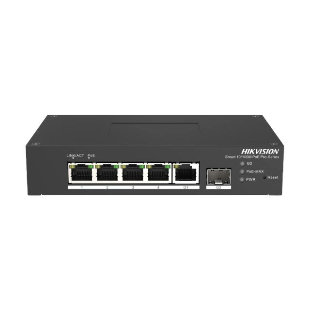 4 Port Fast Ethernet Smart Harsh POE Switch | DS-3T1306P-SI/HS