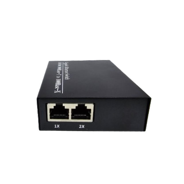 Gigabit Converter SFP(LC) to RJ45 | VIS-AS-Gigabit Converter 1 SFP(LC) to 2 RJ45