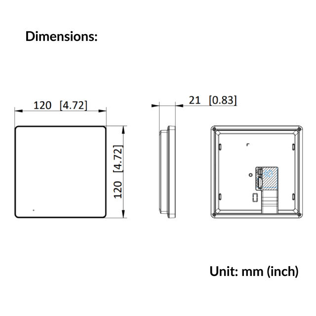 KH6 Series IP-Based Indoor Station | DS-KH6110-WE1