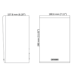 Network Cabinet Speaker 10W | DS-QAZ1110G1-B