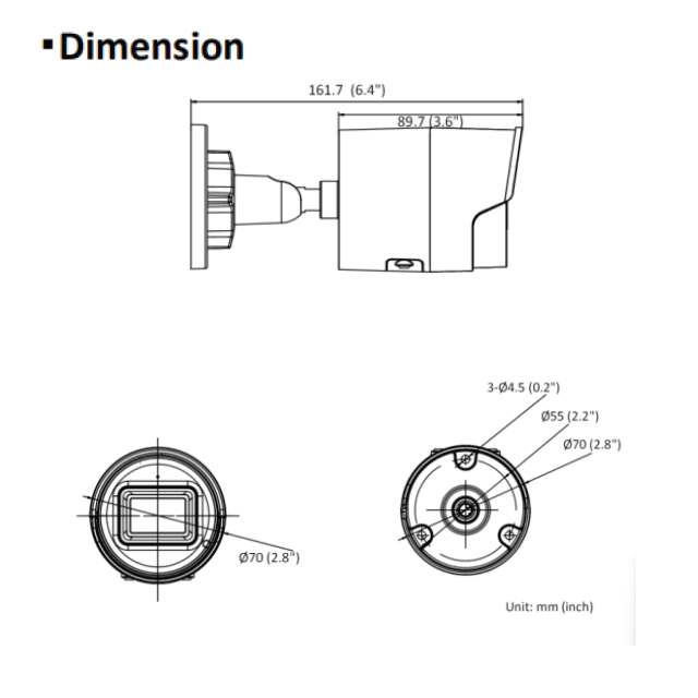8MP AcuSense Fixed Bullet Network Camera | DS-2CD2083G2-I