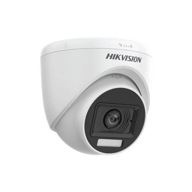 2MP Dual Light Audio Indoor Fixed Turret Camera | DS-2CE76D0T-LPFS