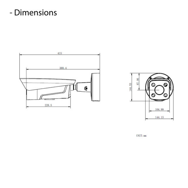 4MP Intelligent Entrance ANPR Camera | DS-TCG406-E