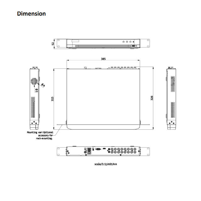 16-ch 1080P 1U H.265 AcuSense DVR | iDS-7216HQHI-M2/XT