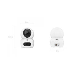 Dual-Lens Pan & Tilt Wi-Fi Camera | H7c Dual 4MP + 4MP