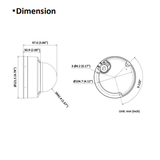 6MP Smart Hybrid Light Varifocal Dome Network Camera | DS-2CD1763G2-LIZU