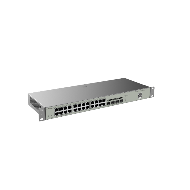 28-Port Gigabit Layer 2 Cloud Managed PoE Switch | RG-NBS3100-24GT4SFP-P-V2