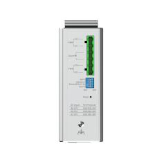 6-Port Cloud Managed Industrial Switch, with 1 x PoE++ Port, 3 x PoE+ Ports, and 2 x SFP Uplink Ports | RG-NIS2100-4GT2SFP-HP