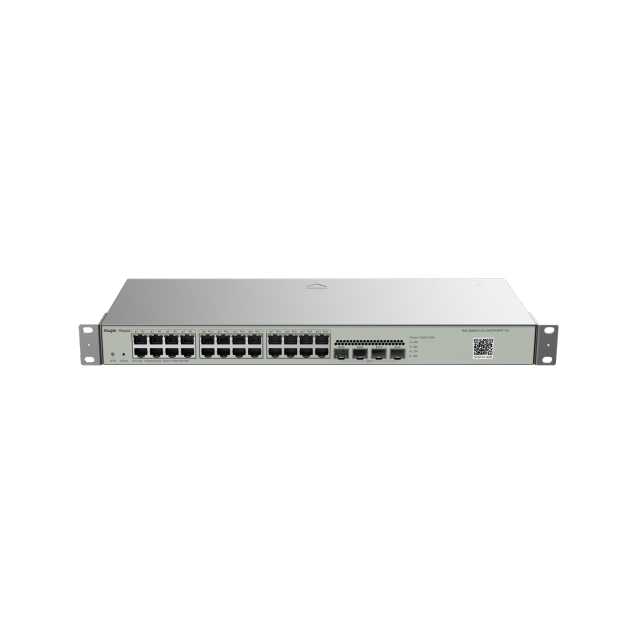28-Port Gigabit Layer 2 Cloud Managed PoE Switch | RG-NBS3100-24GT4SFP-P-V2