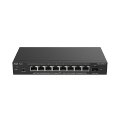 8-Port 2.5G Cloud Managed PoE Switch, 1 x 10G Uplink | RG-ES209MG-P