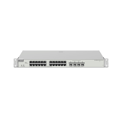 24-Port Gigabit Layer 2+ Cloud Managed PoE Switch, 4 x 10G Uplinks | RG-NBS3200-24GT4XS-P-V2
