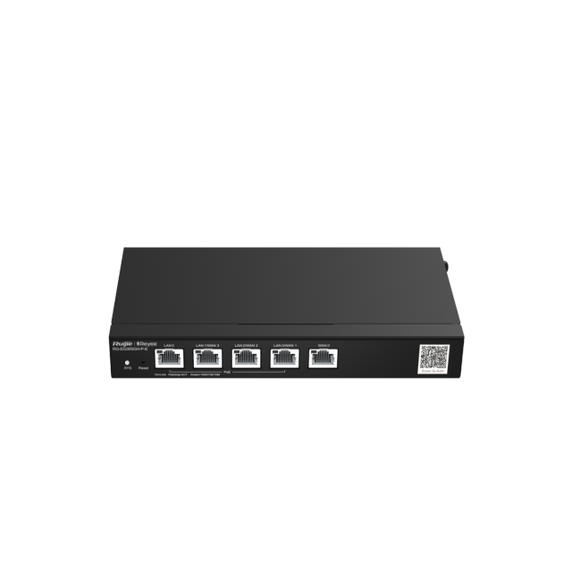 Reyee 5-Port High-Performance Cloud Managed PoE Office Router | RG-EG305GH-P-E