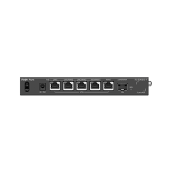5-Port (4 PoE/PoE+) 2.5G Cloud Managed Router, 1 x 10G Port | RG-EG406XS-P