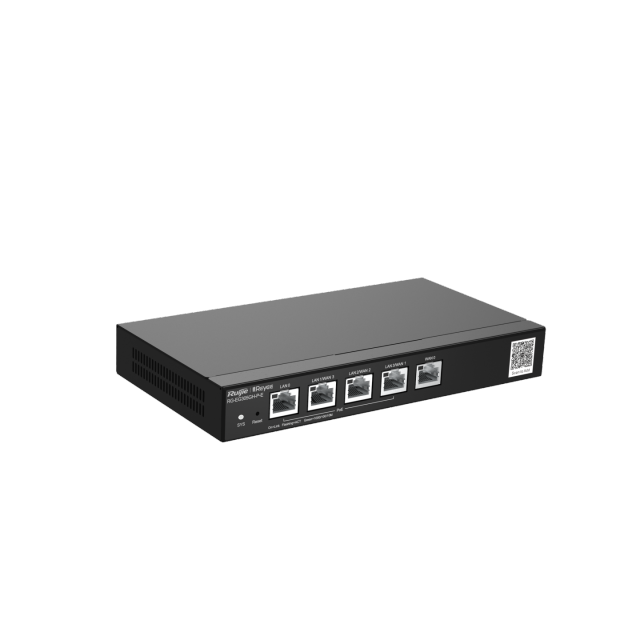 Reyee 5-Port High-Performance Cloud Managed PoE Office Router | RG-EG305GH-P-E