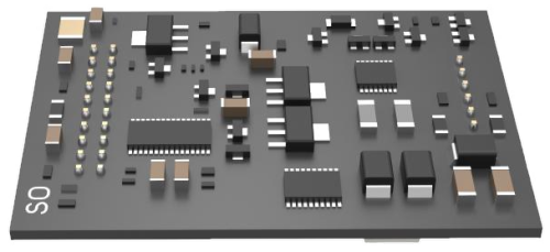 Expansion board for 1 FXO RJ11 Port + 1 FXS RJ11 FXO Port | DS-KSMXOS2
