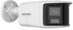 6 MP Dual Lens Stitched Wide Angle Smart Hybrid Light Fixed Bullet Network Camera | DS-2CD1T63G2P-LIUF/S(L)(RB)