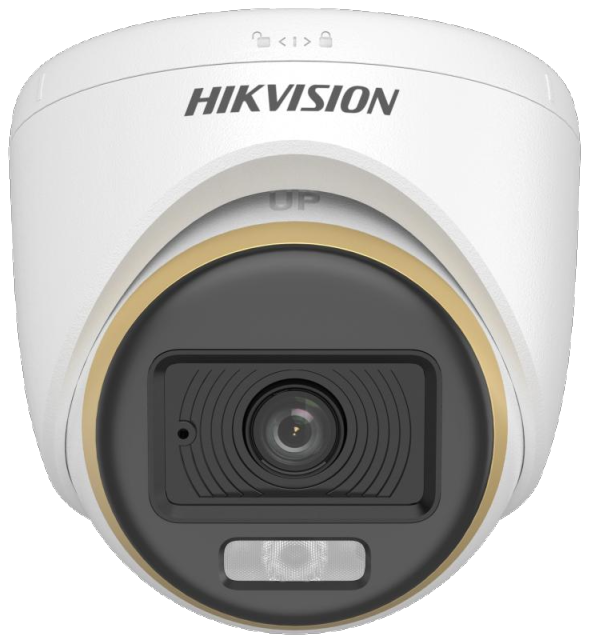 2MP ColorVu Dual-light Indoor Fixed Turret Camera | DS-2CE70DF3T-LPFS