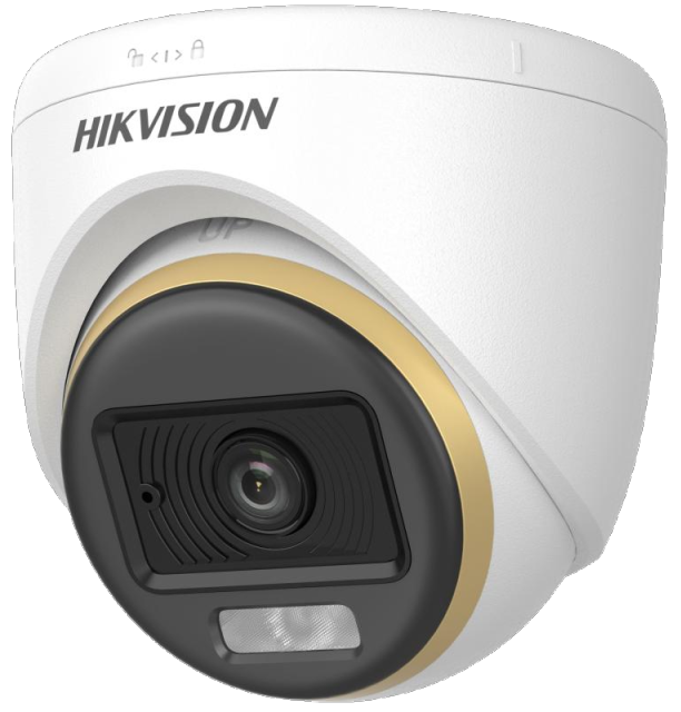 2MP ColorVu Dual-light Indoor Fixed Turret Camera | DS-2CE70DF3T-LPFS