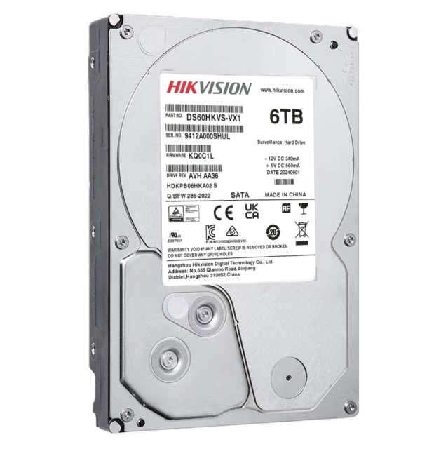 6TB HDD | Hikvision