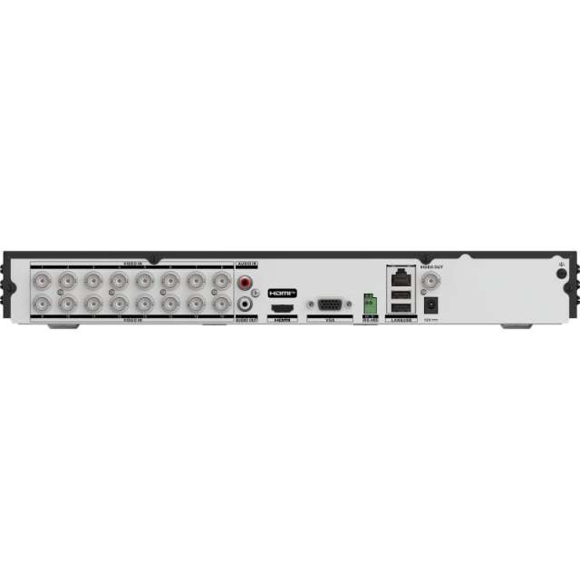 16-ch 5 MP 1U H.265 AcuSense DVR | iDS-7216HUHI-M2/XT