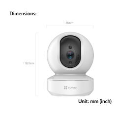 Smart Wi-Fi Pan & Tilt Camera | TY1 5MP