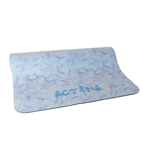 Sustainable PU marble natural rubber yoga mat