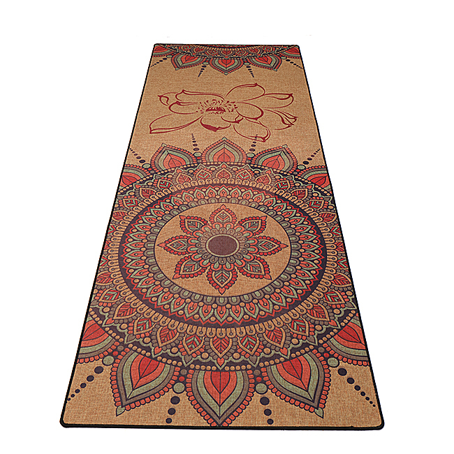 Hemp natural rubber yoga mat