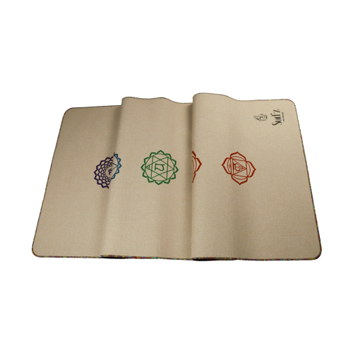 Hemp natural rubber yoga mat