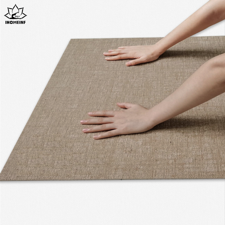 Hemp natural rubber yoga mat