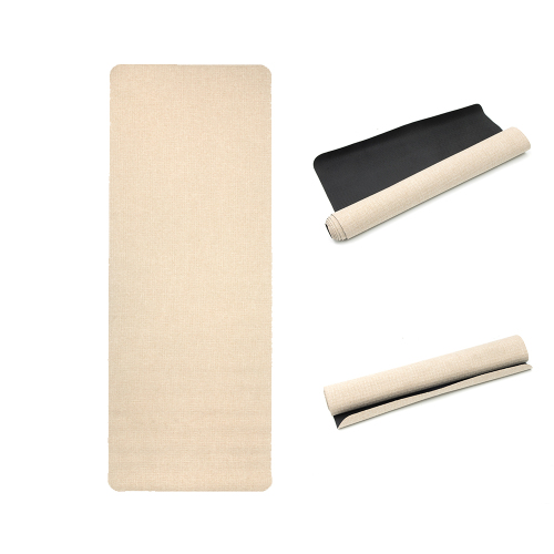 Hemp natural rubber yoga mat