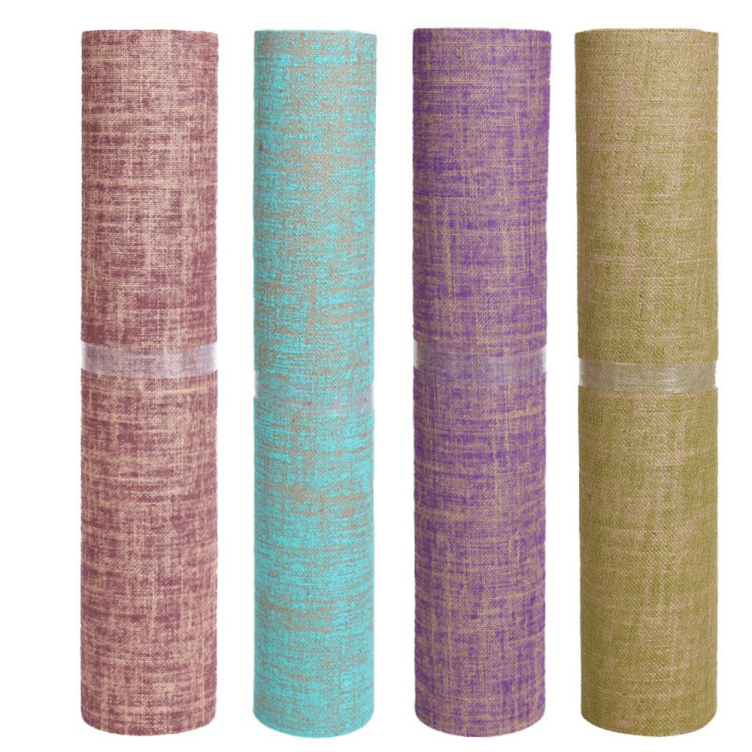 Hemp natural rubber yoga mat