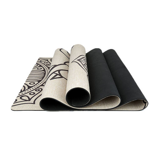 Hemp natural rubber yoga mat