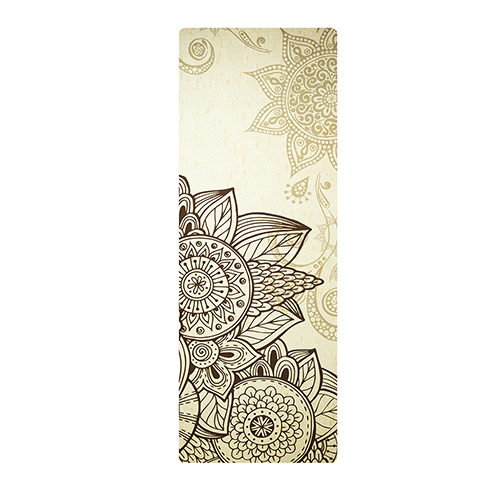 Hemp natural rubber yoga mat