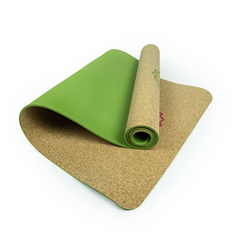 Customized Eco-friendly cork TPE yoga mat manufacturer