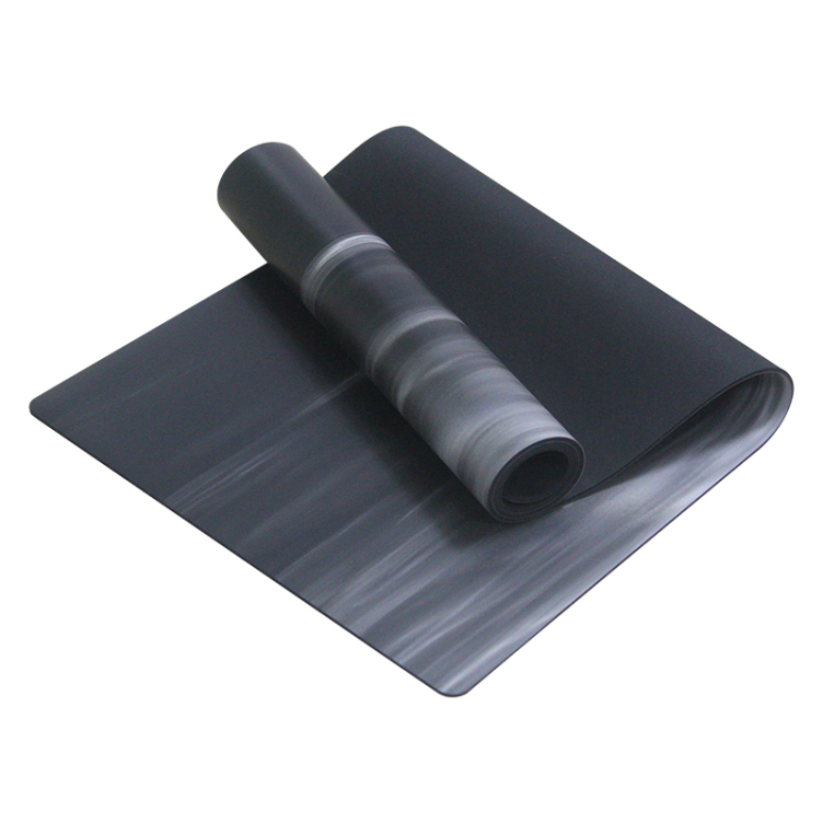 Hot selling marble PU sustainable natural rubber yoga mat manufacturer