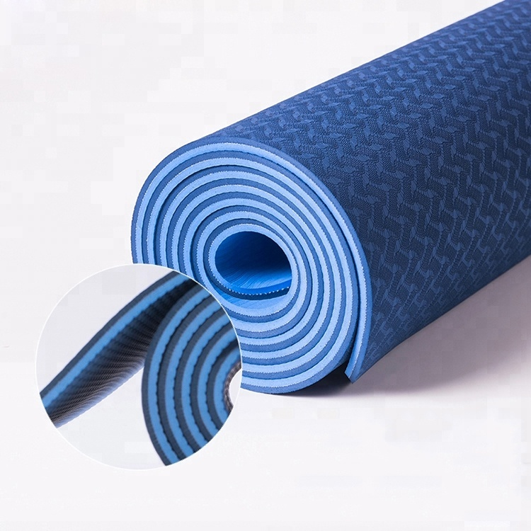 UMICCA Custom Logo UV Print Eco Friendly Non-Slip TPE Yoga Mat