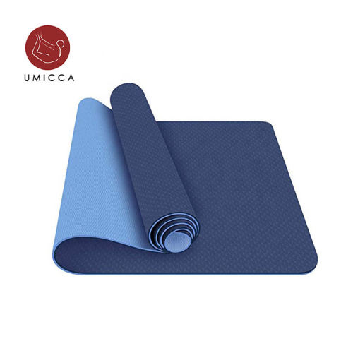 UMICCA Custom Logo UV Print Eco Friendly Non-Slip TPE Yoga Mat