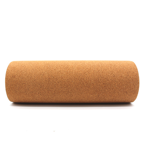Eco-friendly cork yoga roller