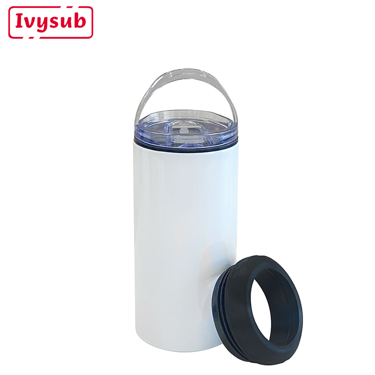 16oz Beer Can Cooler Insulated Stainless Steel Sublimation Cola Can Cooler Eco Friendly Can Cooler Double Insulated