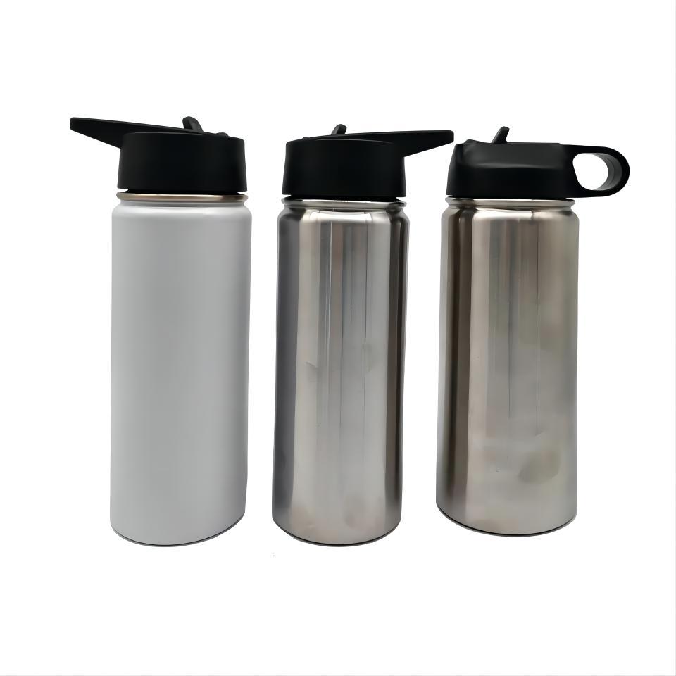USA Warehouse 18oz 22oz 32oz straight 304 Stainless steel Vacuum Insulated sport bottle sublimation