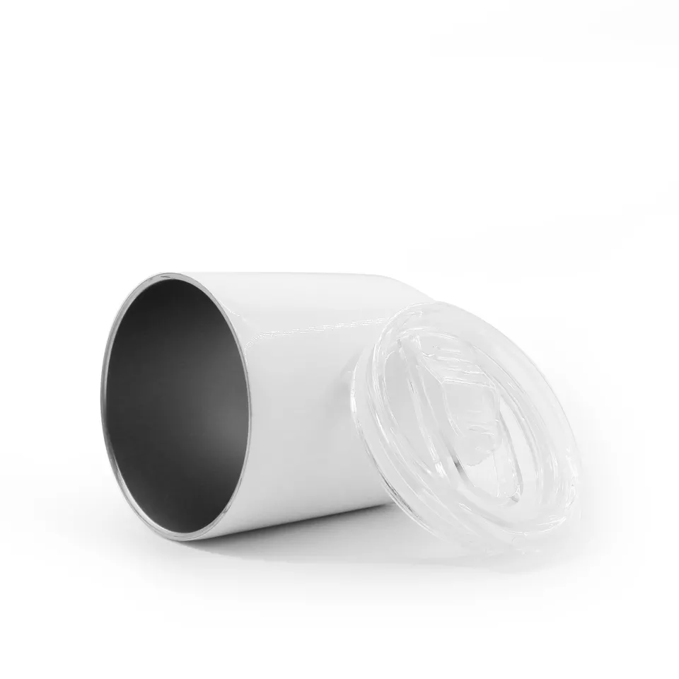 12oz double wall stainless steel egg shape mug Christmas Gifts Insulated Sublimation Blanks Wine Tumbler